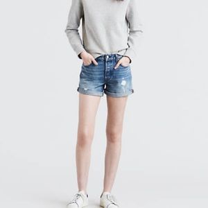 Levi’s 501 Long Womens Shorts